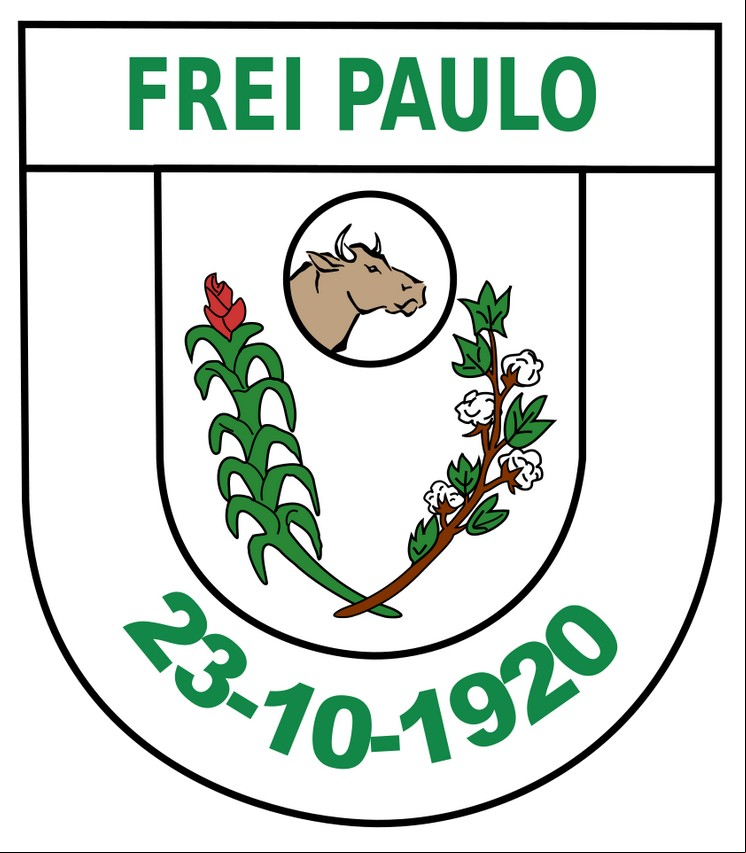 Brasão da cidade de Frei Paulo - SE